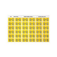 AVERY 43317 Q SIDE TAB COLOUR CODING LABELS YELLOW PACK 180