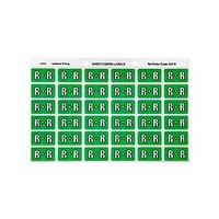 AVERY 43318 R SIDE TAB COLOUR CODING LABELS GREEN PACK 180