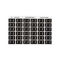 AVERY 43326 Z SIDE TAB COLOUR CODING LABELS GREY PACK 180