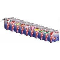 QUIK STIK REMOVABLE 14m YELLOW DOTS  PACK 1050