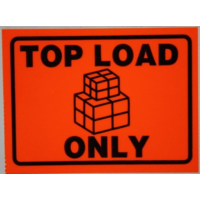 STYLUS 4026 TOP LOAD WARNING LABEL 75 X 50MM  ROLL 500