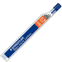 STAEDTLER MARS MICRO CARBON LEADS 0.9mm HB TUBE 12