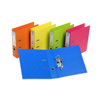 BANTEX 29632 LEVER ARCH FILES TROPICAL A4 70mm PP PACIFIC BLUE