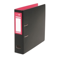 COLOURHIDE MIGHTY LEVER ARCH FILE PINK