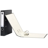 MARBIG 6001002 LEVER ARCH FILE HALF (50MM) A4 BOARD BLACK