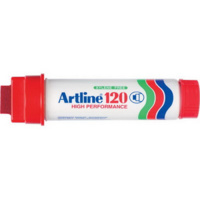 ARTLINE 120 PERMANENT MARKER 20mm BROAD RED EACH