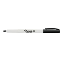SHARPIE S37001 PERMANENT MARKER ULTRA FINE 0.3mm BLACK BOX 12
