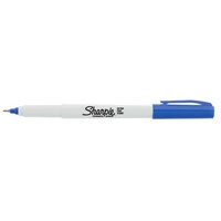 SHARPIE S37003 PERMANENT MARKER ULTRA FINE 0.3MM BLUE BOX 12