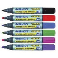 ARTLINE 577 DRY SAFE WHITEBOARD MARKER BULLET 2.0mm ASSORTED  BOX 12