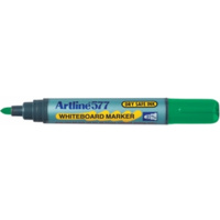ARTLINE 577 DRY SAFE WHITEBOARD MARKER BULLET 2.0mm GREEN EACH