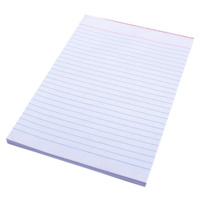 QUILL A5 RULED PAD BOND 90 LEAF PACK 20