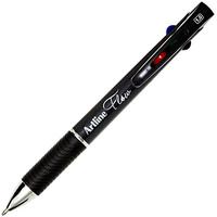 ARTLINE FLOW RETRACTABLE GEL PEN 4-COL SUPER SMOOTH GRIP BOX 12