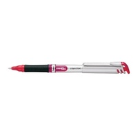 PENTEL ENERGEL BL17 0.7mm ROLLERBALL LIQUID GEL INK PEN RED BOX 12