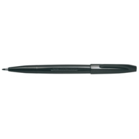 PENTEL S520 SIGN PEN MEDIUM 0.8mm BLACK BOX 12