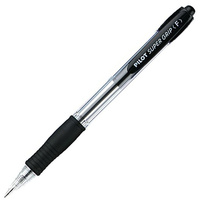 PILOT BPGP-10R SUPERGRIP PEN RETRACTABLE FINE BLACK BOX 12