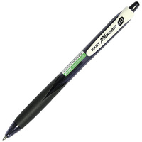 PILOT BEGREEN REXGRIP BALLPOINT PEN MEDIUM BLACK BOX 10