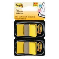 3M 680-YW2 POST IT FLAGS YELLOW TWIN PACK 100