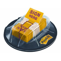 3M 680-HVSH POST IT FLAGS SIGN HERE VALUE PACK DESK DISPENSER PACK 200