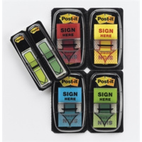 3M 680-SH4VA POST IT FLAGS SIGN HERE VALUE PACK WITH BONUS FLAGS