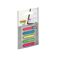 3M 684-ARR2 POST IT FLAGS ARROWS BRIGHT 5 COLOURS PACK 100