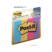 3M 671-4AU POST-IT PAPER PAGE MARKERS ULTRA LARGE 4 COLOURS