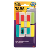 3M POST-IT 686-VAD2 DURABLE TABS 50mm VALUE PACK + BONUS 25mm TABS