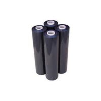 STRETCH WRAP 500mm x 400m 25um BLOWN BLACK