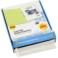 MARBIG 25170 SHEET PROTECTOR A4 ECONOMY BOX 300