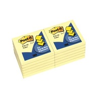 3M R330 YW POST IT POP UP NOTES 73x73mm 100 SHEETS YELLOW PACK 12