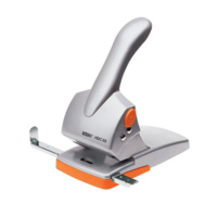 RAPID HDC65 2 HOLE PUNCH 65 SHEET SILVER/ORANGE