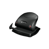 REXEL 2100745 2 HOLE PUNCH PREMIUM MEDIUM 25 SHEETS BLACK