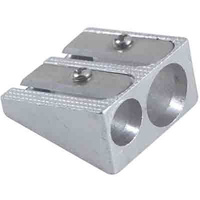 MARBIG 2 HOLE PENCIL SHARPENER METAL HAND HELD