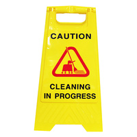 SAFETY SIGN - CLEANING IN PROGRESS