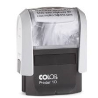 COLOP P10 PRINTER SELF INKING CUSTOM MADE STAMP 27x10mm