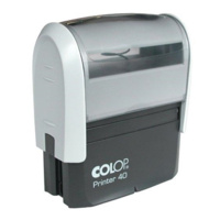 COLOP P40 PRINTER SELF INKING CUSTOM MADE STAMP 59x23mm