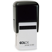 COLOP Q30 PRINTER SELF INKING CUSTOM MADE STAMP 30x30mm
