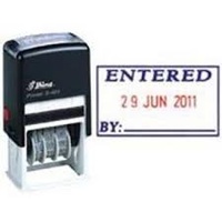 SHINY SELF INKING DATER S407 ENTERED  2 COLOUR