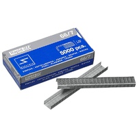 RAPID NO 66/7mm STAPLES BOX 5000