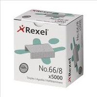 REXEL NO 66/8mm STAPLES GIANT BOX 5000