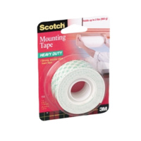 3M SCOTCH 114 HEAVY DUTY FOAM MOUNTING TAPE 25.4mm x 1.27m