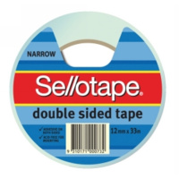 SELLO 404 DOUBLE SIDED TAPE 12mm x 33m