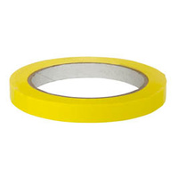 PVC TAPE 12mm x 66m YELLOW 