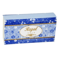 REGAL GOLD KRT2400 ULTRA SLIM INTERLEAVE HAND TOWEL PACK 150 SHEETS BOX 16