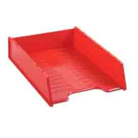 ITALPLAST I 60RED MULTI FIT DOCUMENT TRAY RED