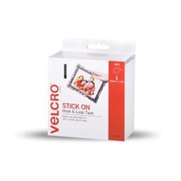 VELCRO STRIP HOOK AND LOOP FASTENER 20mm x 1.8m DISPENSER PACK
