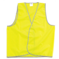 DAY HI VIS SAFETY VEST FLURO YELLOW 