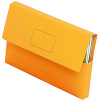 MARBIG 4004006 SLIMPICK DOCUMENT WALLET FOOLSCAP ORANGE EACH