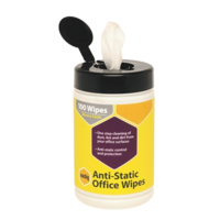 MARBIG ANTISTATIC CLEANING WIPES TUB 100