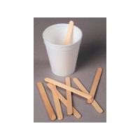 DISPOSABLE WOODEN STIRRERS PACK 1000