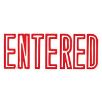 XSTAMPER 1021 ENTERED RED